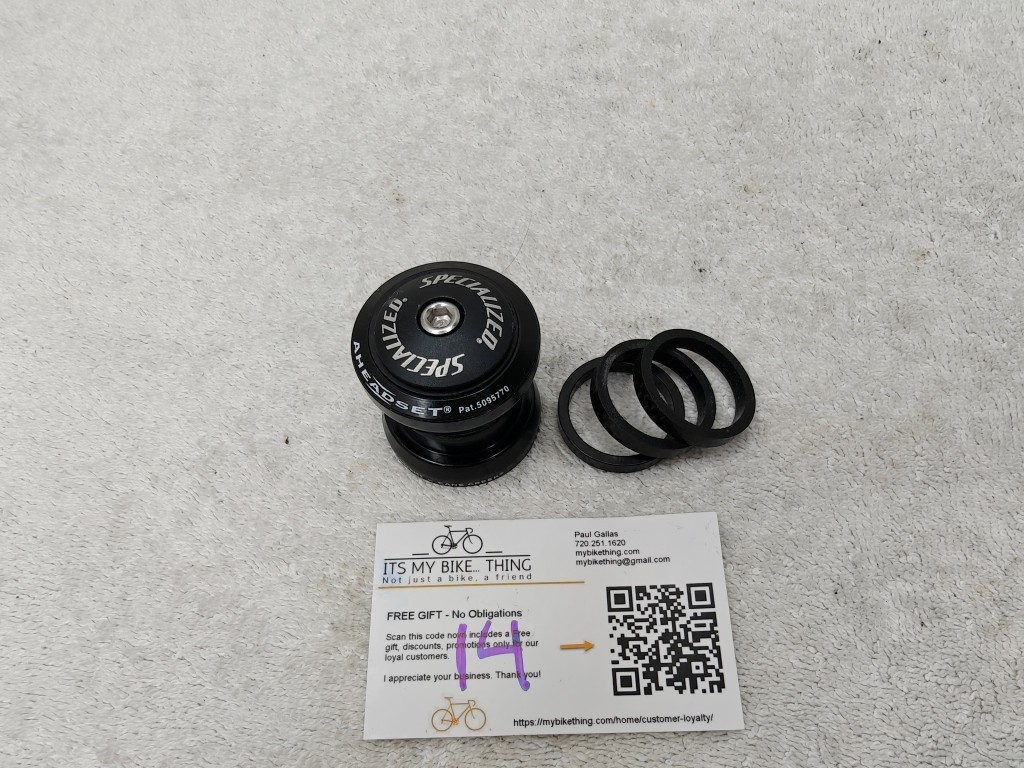 Cane Creek Aheadset 1-1/8″ Threadless Headset EC34 | Black | Complete