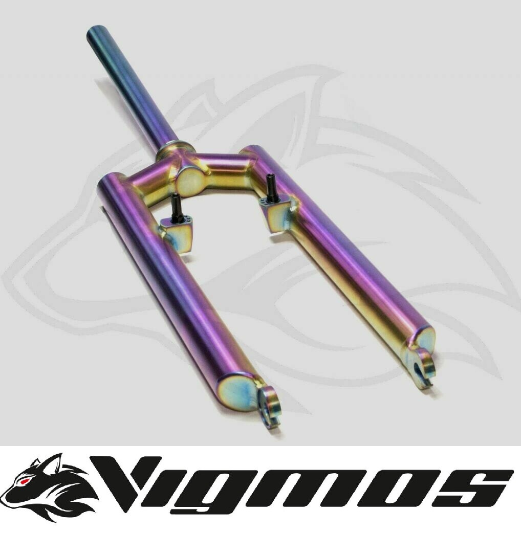 Vigmos titanium fork rigid fork MTB 26 29 titanium fork velo rainbow kooka kona ti