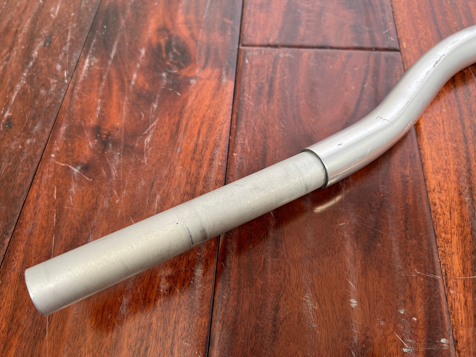 Vintage Azonic ONeal PDW Double Wall Riser Handlebar Silver 25.4 645mm Retro MTB