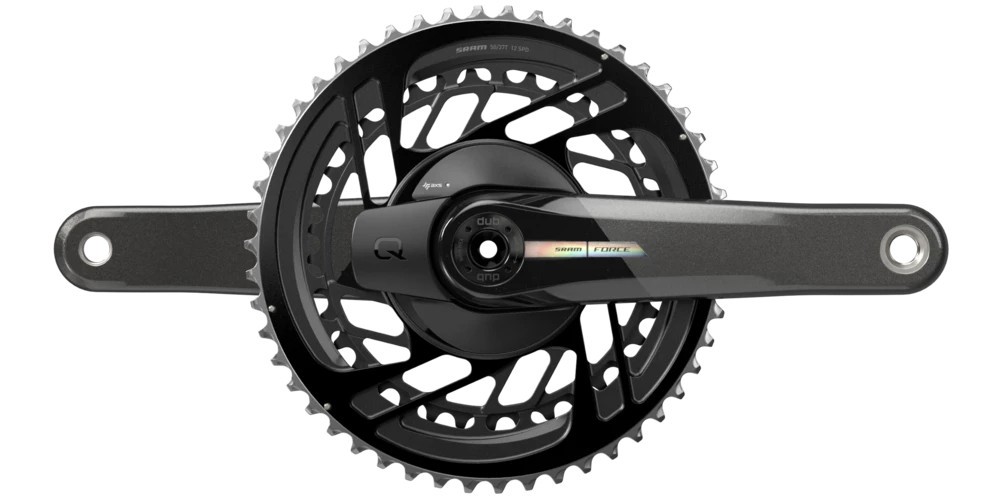 SRAM FORCE AXS D2 POWER METER CRANKSET DUB DM 8-BOLT CARBON ROAD 12 SPEED