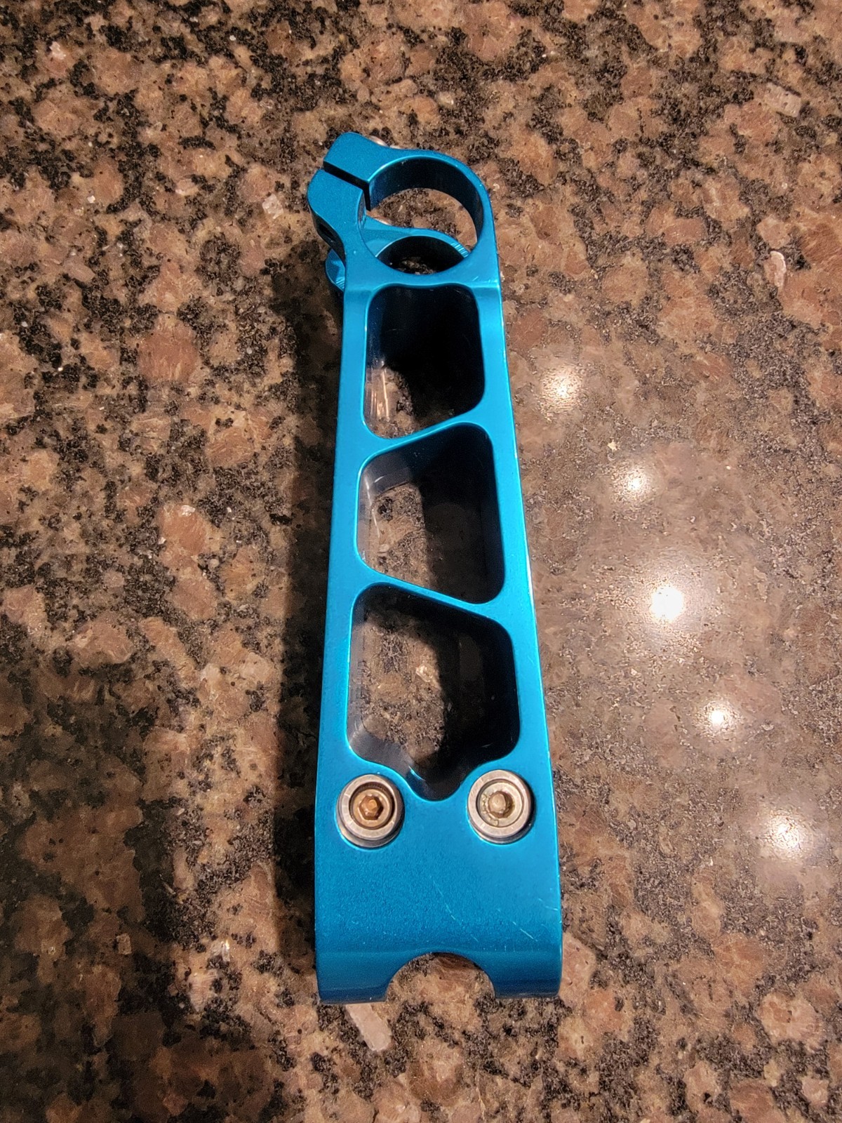 Vintage Kooka Billet Anodized Blue Stem 1 1/8 Rare CNC 90s MTB 130mm