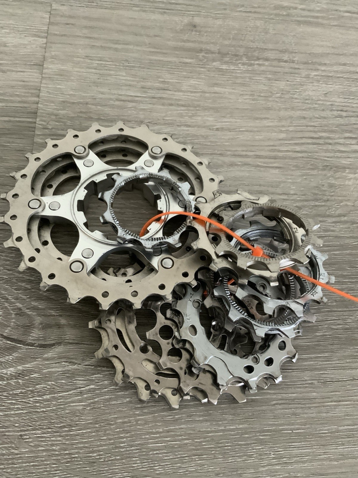 SHIMANO ULTEGRA / 105 10 SPEED CASSETTE RINGS