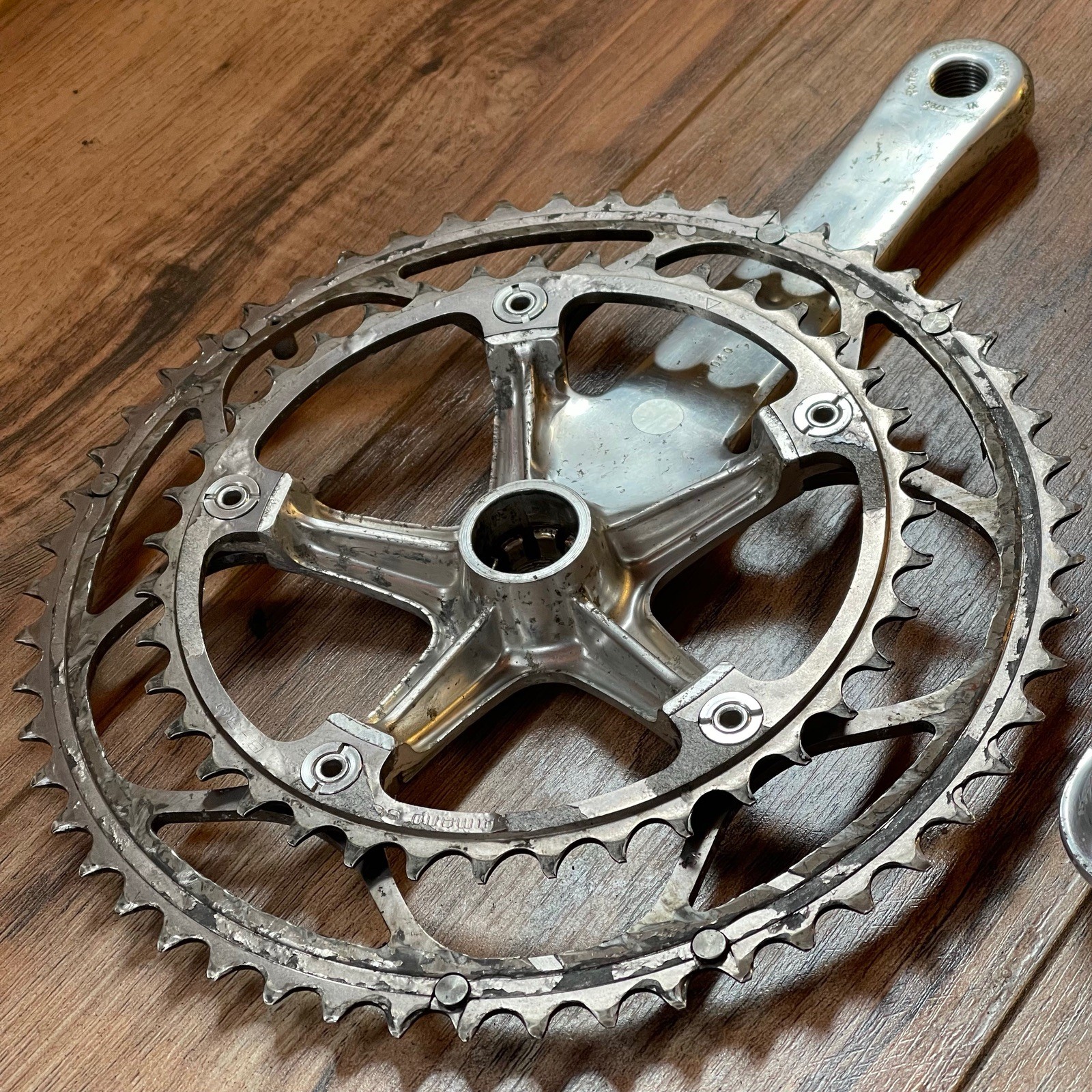 Dura-Ace FC-7700 Double Crankset 53 / 39 Octalink V.1 172.5