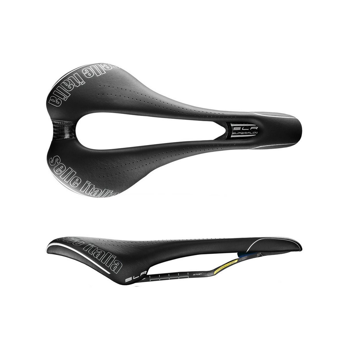 slr superflow tm l3 saddle hard-tek manganese frame black SELLE ITALY racing m