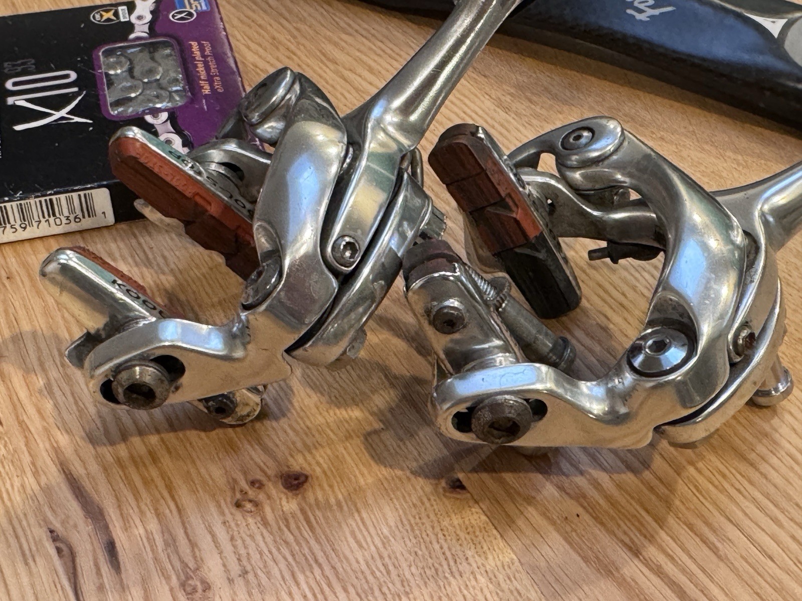 Sram Rival 10 speed Groupset With Carbon Cranks And Dura Ace Brakes