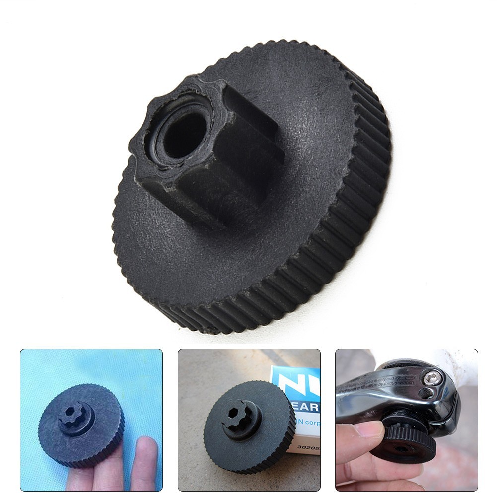Install Tool Bike Crank Arm Wrench 1pc ABS Accessory Bicycle Tools Black