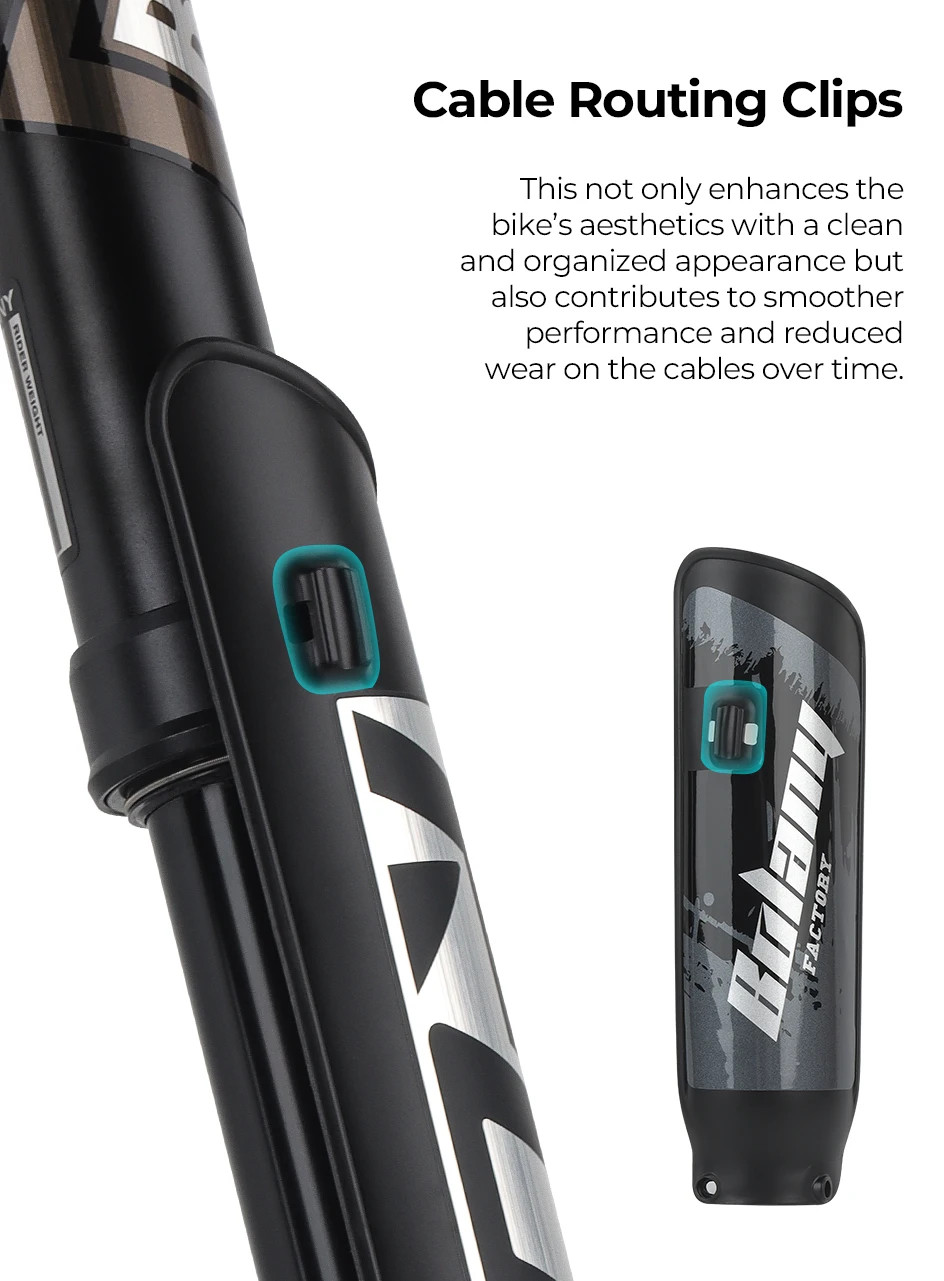 Double Shoulder MTB Inverted Fork 29inch Boost Travel 140mm Adjustable Damping