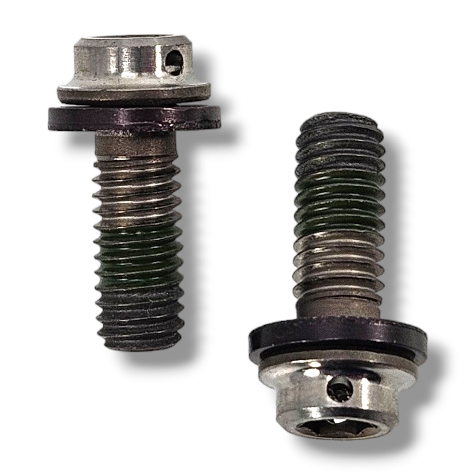 (1 Pair) SHIMANO XTR BR-M987 Titanium Caliper Fixing Bolts – M6 x 14.6mm