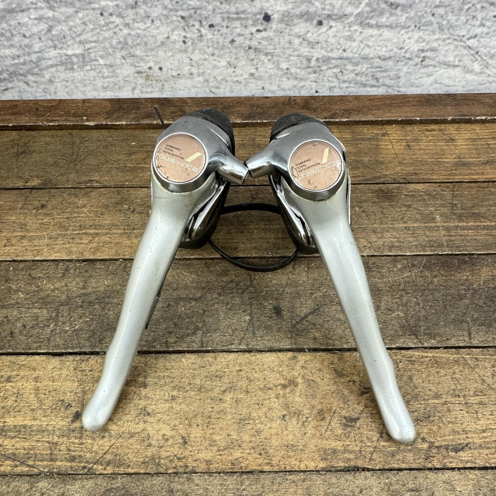 Vintage Shimano Dura Ace Shifter Lever Set ST-7401 ST-7400 STI Brake