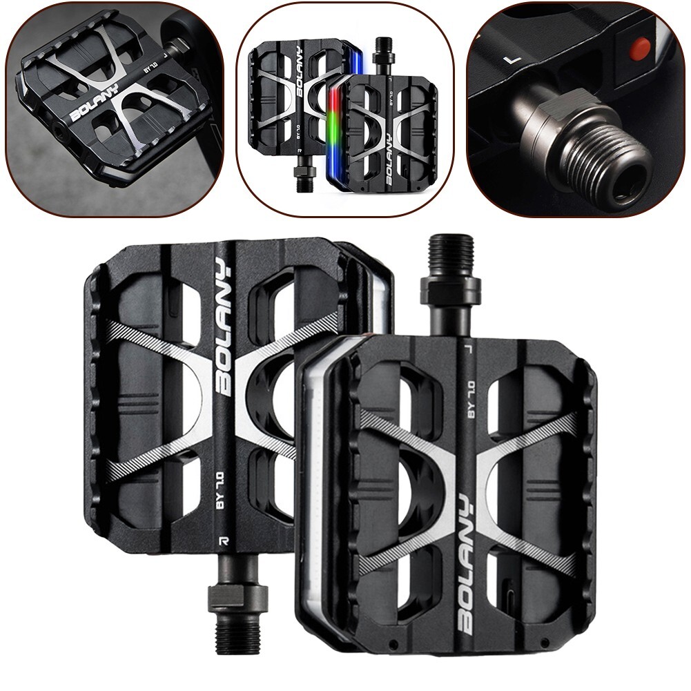 Bright And Eye Catching Type C Bearing Pedals For Night Cycling Useful