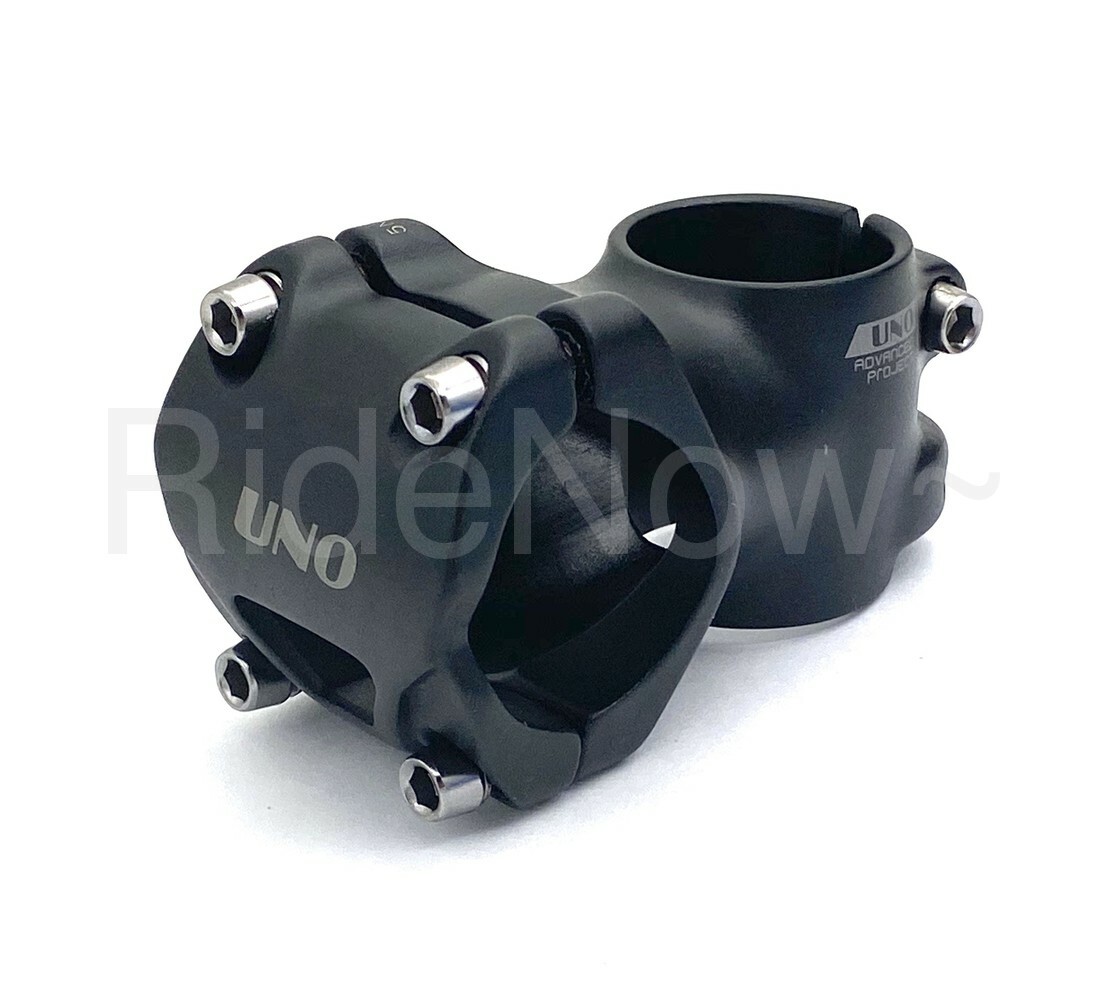 UNO Short Stem 35/45/55/65mm,Alloy,fit Clamp 31.8mm Bike handlebar Black