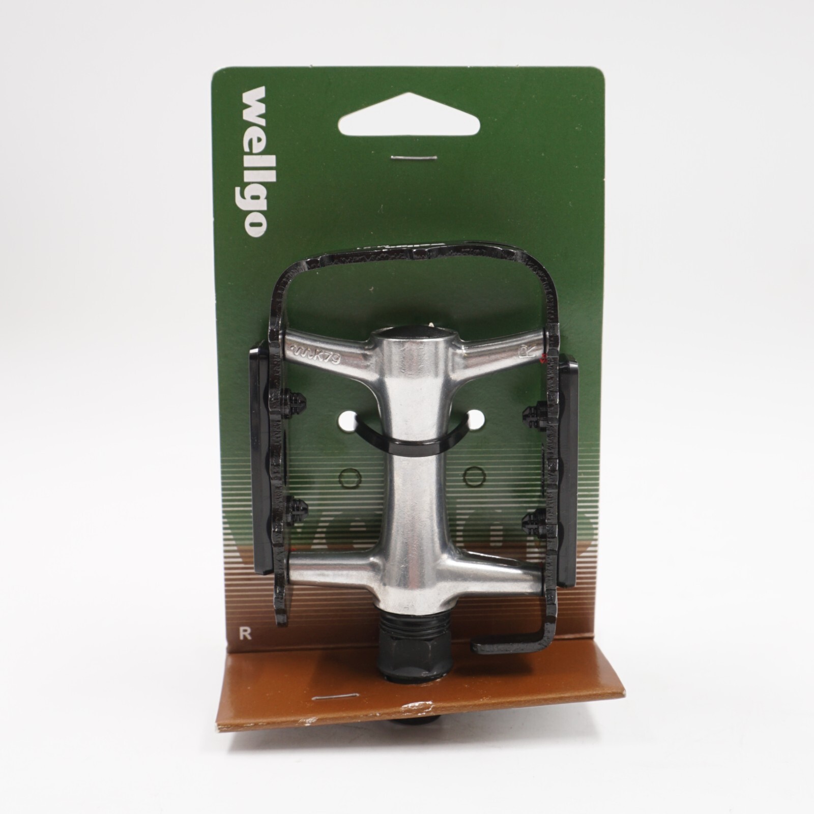 Wellgo M21 Mountain Bike Urban Flat 9/16″ Alloy Pedals Black or Black-Silver