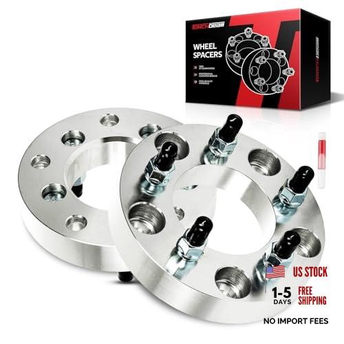 5×5.5 to 5×4.75 Wheel 5×5.5″ to 5×4.75″/87.2mm/1/2″x20/31.8mm/2pcs Silver