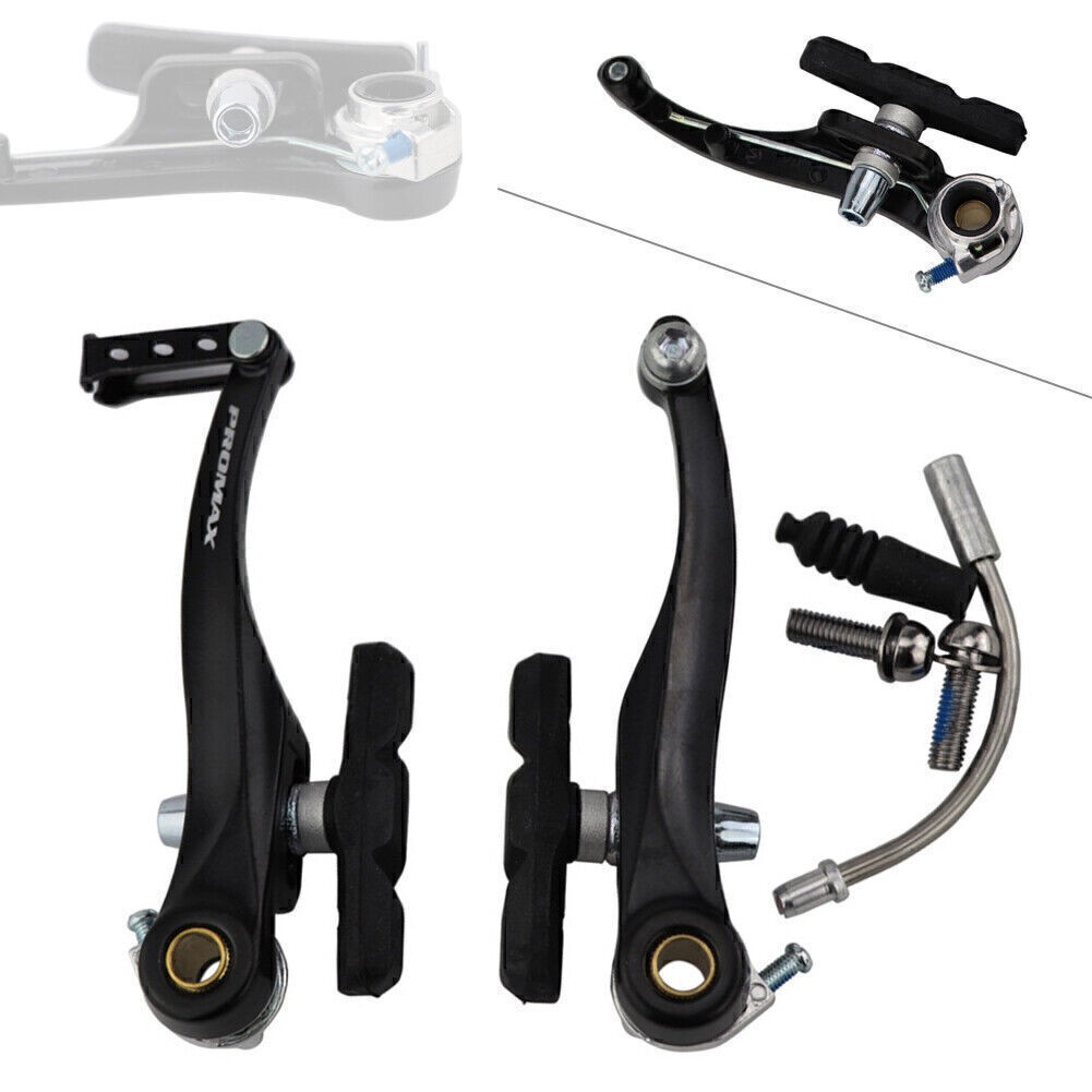 Promax Front Rear V Brake handlebar levers V-Brake Set for Mountain Road Bicycle