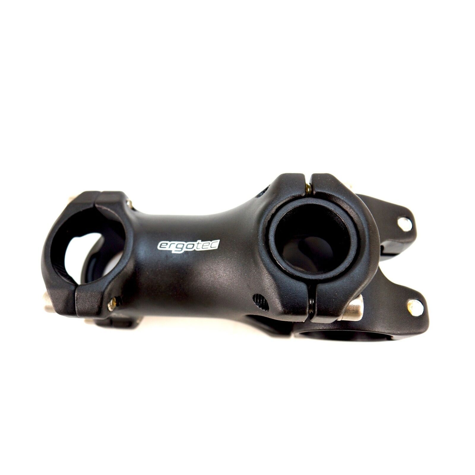 Ergotec Adjustable Bike Stem 28.6 x 80mm – handlebar clamp: 25.4 mm -Black