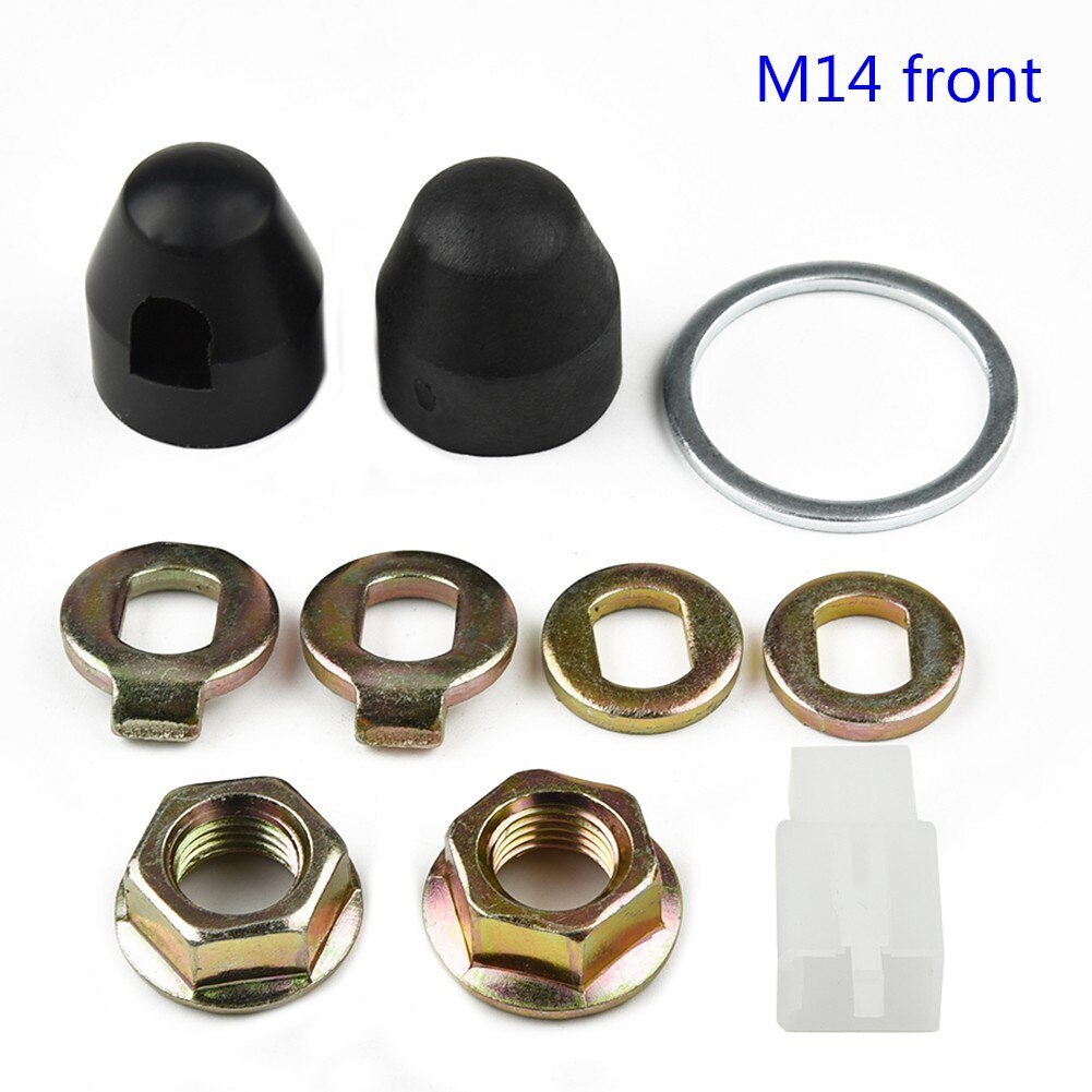 EBIKES E-bike Hub Motor Axle M12/M14 Lock Nut /lock Washer /spacer /nut-Cover