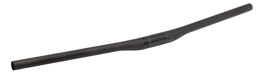 Teravail Mica Carbon Handlebar – Carbon, 31.8mm, 740mm, 5mm Rise, Black