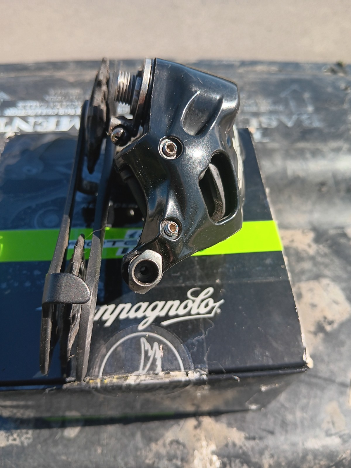 Campagnolo Potenza 11 Speed Black Rear Derailleur Campy Mid Cage Medium