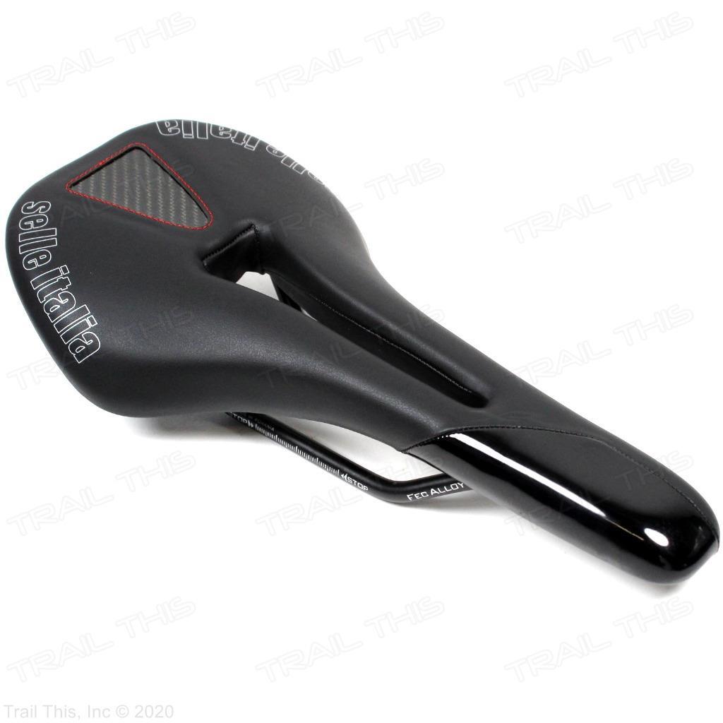 Selle Italia XR Cutout Road Men’s Bicycle Saddle Black FEC Alloy Rails 296g