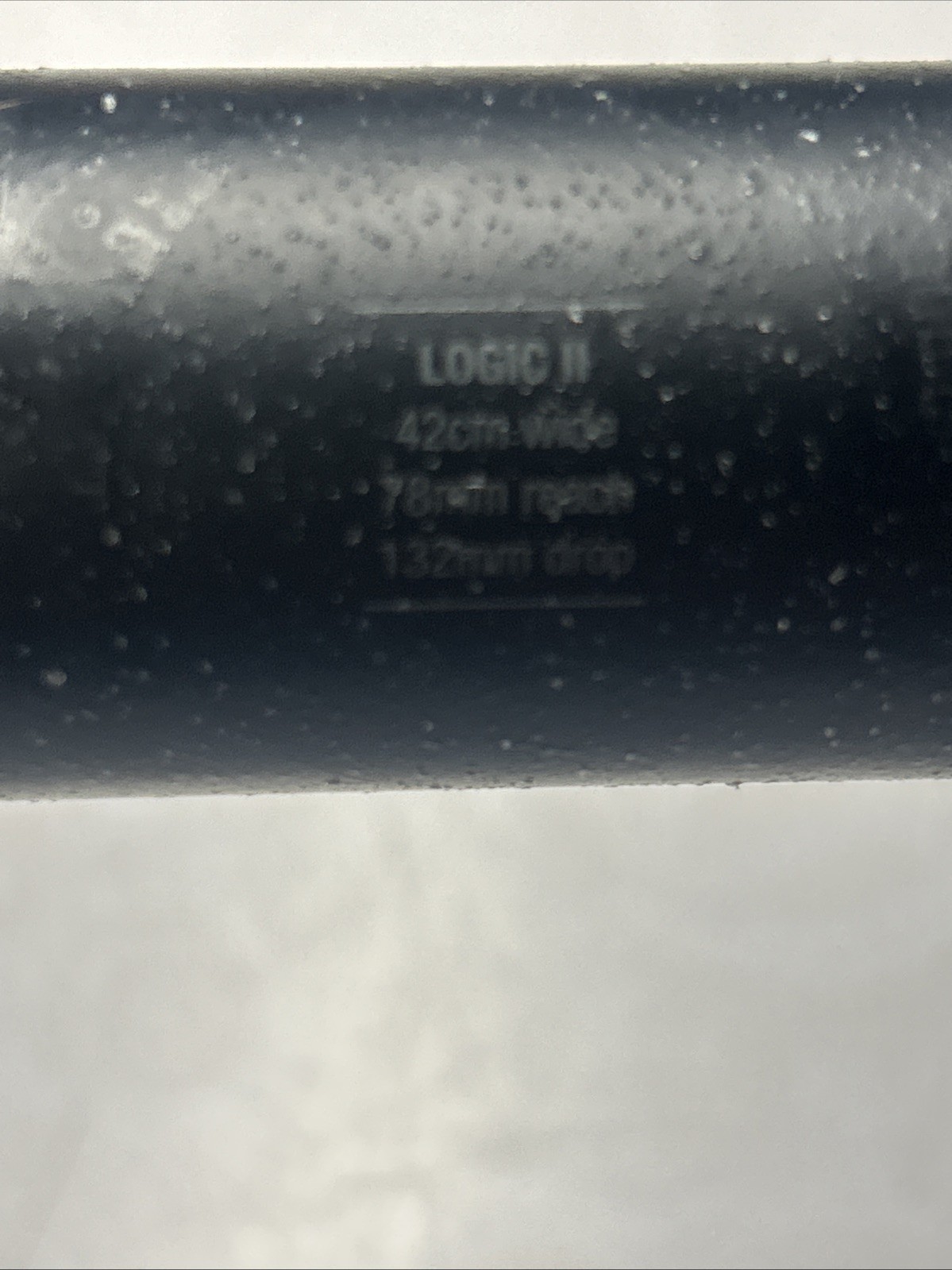 Ritchey Carbon Logic II Road Handlebar 42cm 78 Mi Reach 132 MM Anatomical Bend
