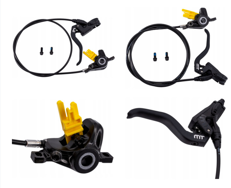MAGURA MT4 Hydraulic Disc Brake Set – Front & Rear – 1000 / 2000 mm MTB