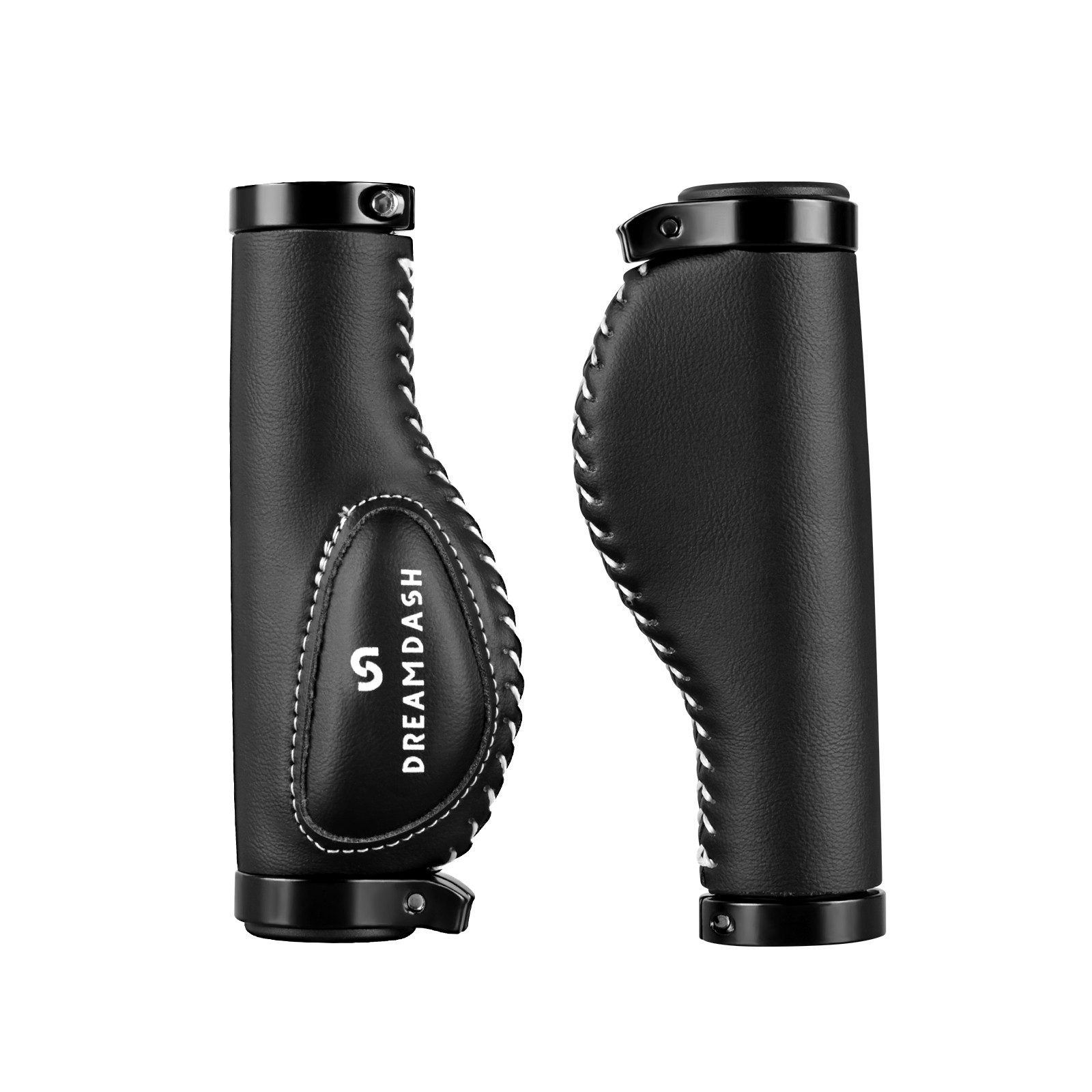 A Pair Cycling Handle Bar Grips Bicycle Handlebar Bike Handlebars Grip Black