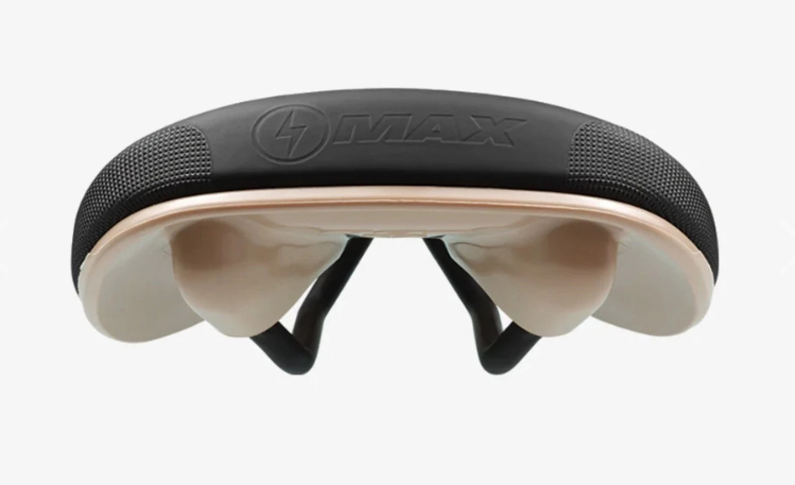 SDG Bel-Air Max Bike Bicycle Saddle Road MTB E-MTB Comfort Saddle – Black/Tan