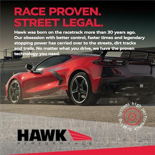Hawk Performance HB766B.624 Street Brake Pads HPS 5.0 Black