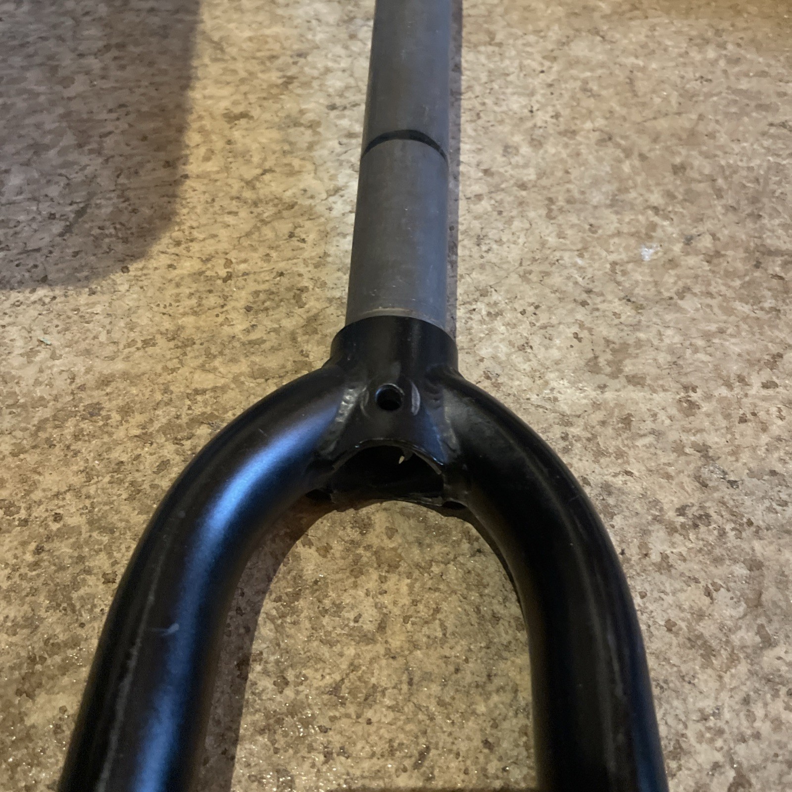 Eighth Inch Scrambler OEM Chromoly Steel 700c Front Fork 1-1/8 Inch Unthreaded
