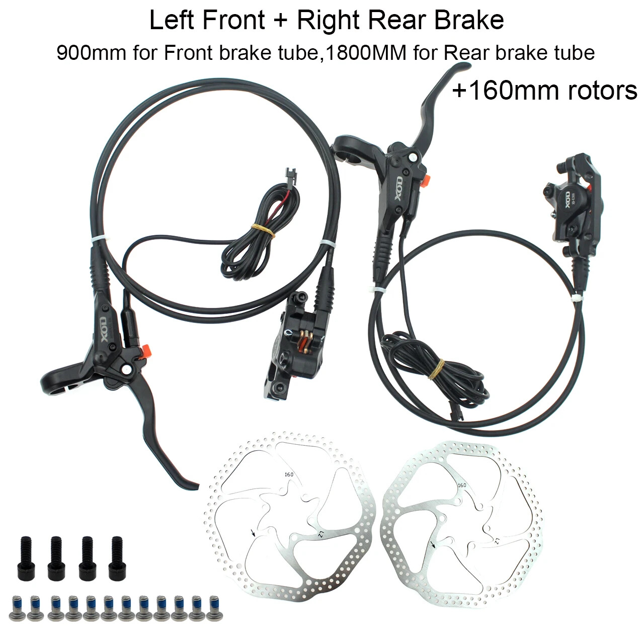 Electric Bicycle MTB Hydraulic Disc Brake Power Off For Driving Oil Disc Brake