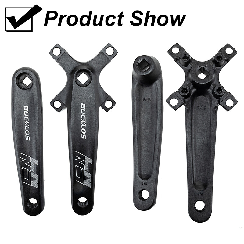 MTB Road Bike Crankset 104BCD 170mm Crank Bicycle Chainring 30-42T Narrow Wide
