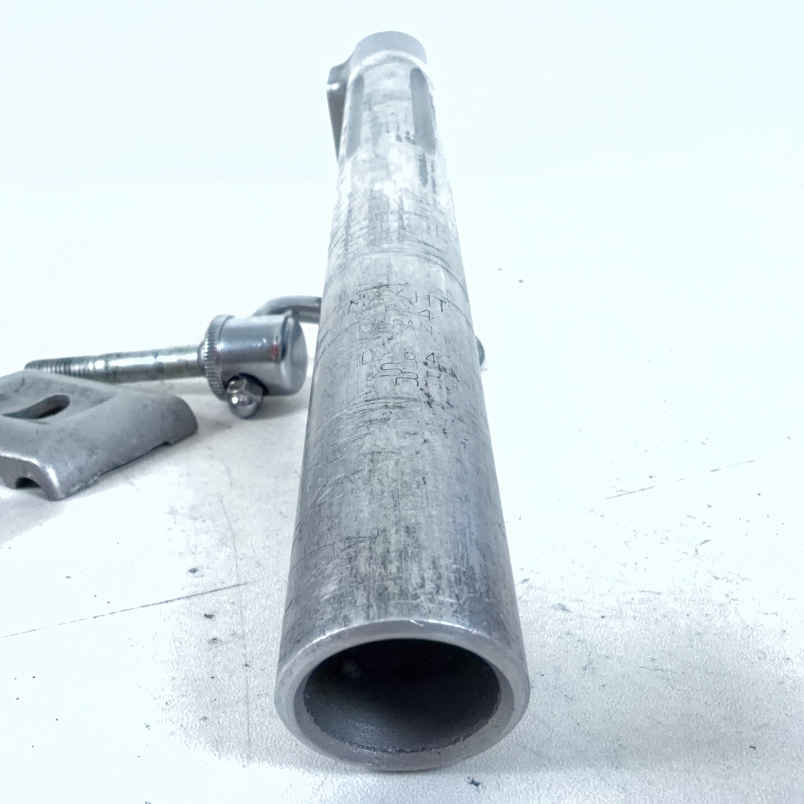 Vintage Sakae SR Japan MTE-100 Seat Post Ø26.4/260mm Adjustable QR Adj. Setback
