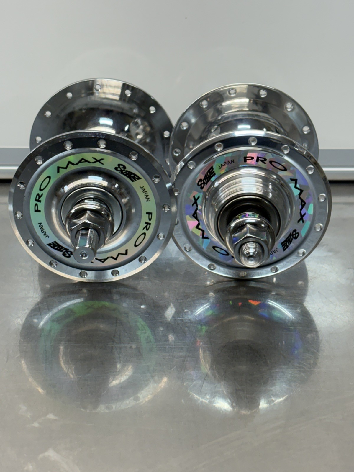 New Suzue ProMax Track Hubset 28h Fixed/Free, Fixed Gear