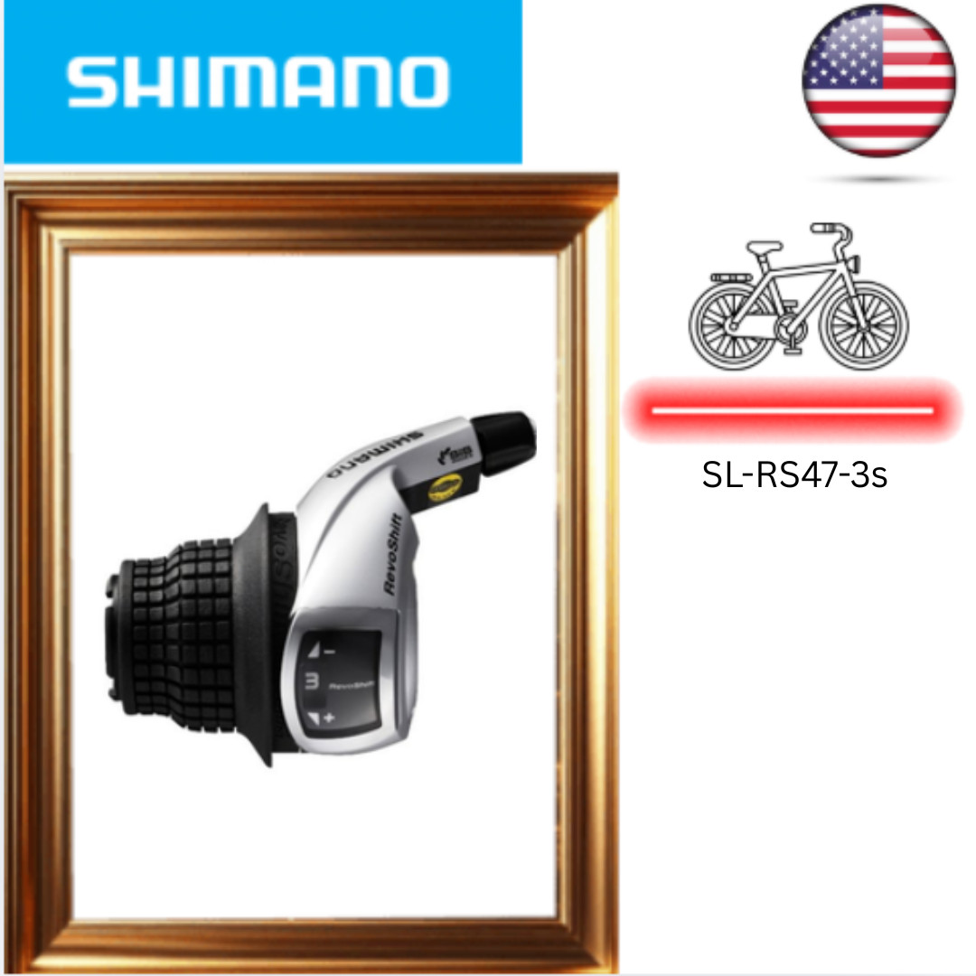 Shimano SL-RS47 RevoShift Twist Shifter 3 Speed Bicycle