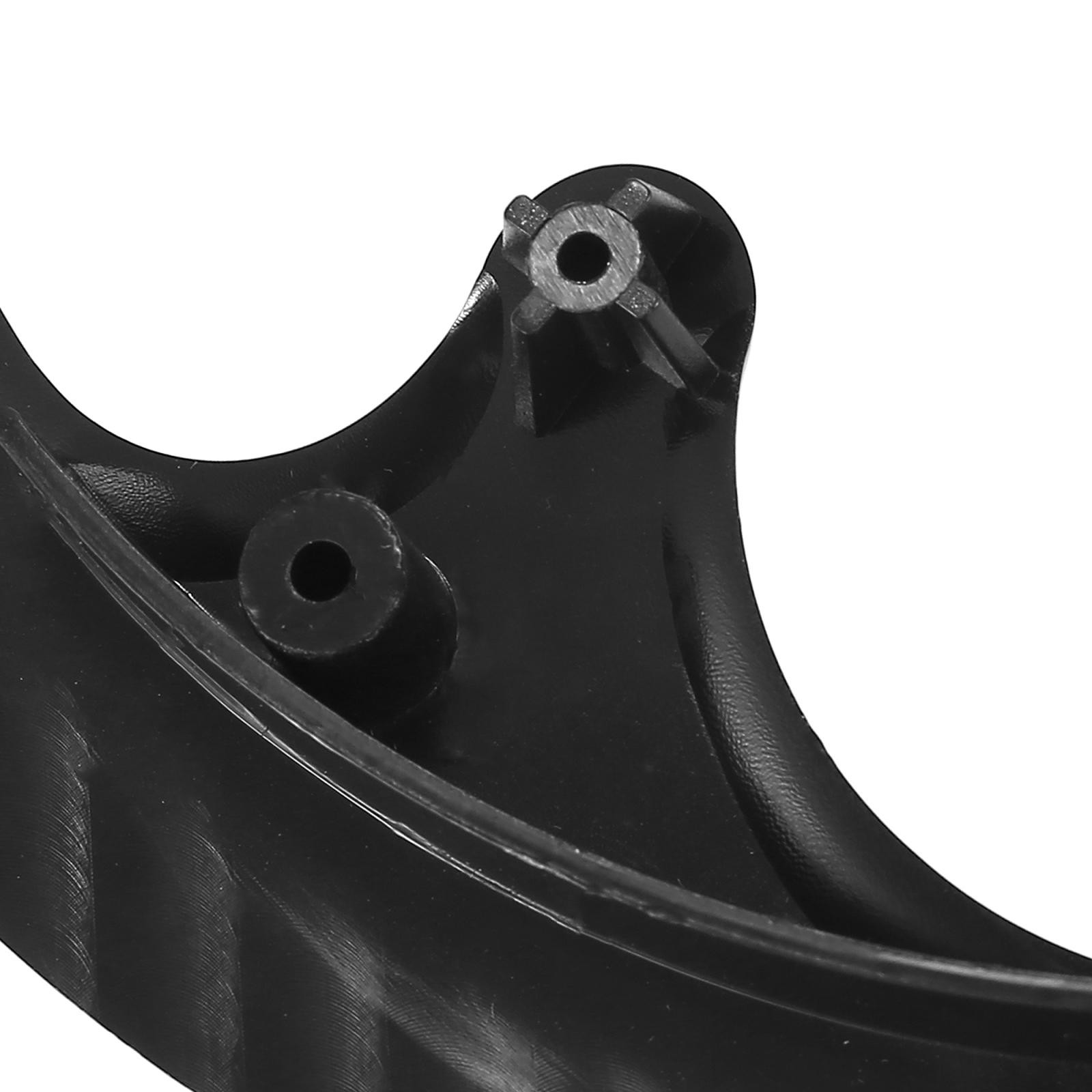 42 44 teeth 7.4cm 10.1cm bicycle crankset chain wheel cover black