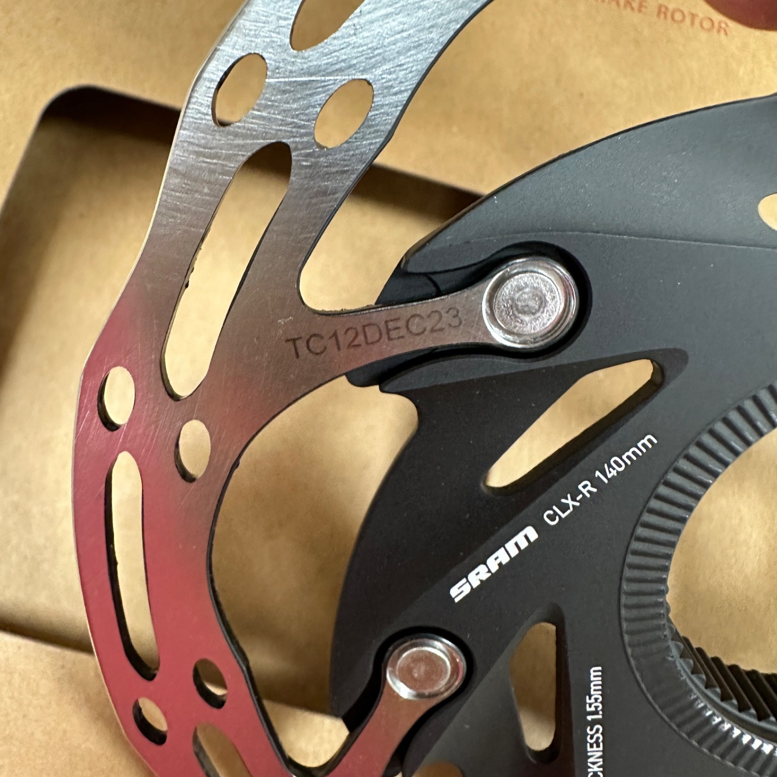 SRAM CenterLine XR Disc Brake Rotor CLX-R 140mm Center Lock 1.55mm Min Thickness