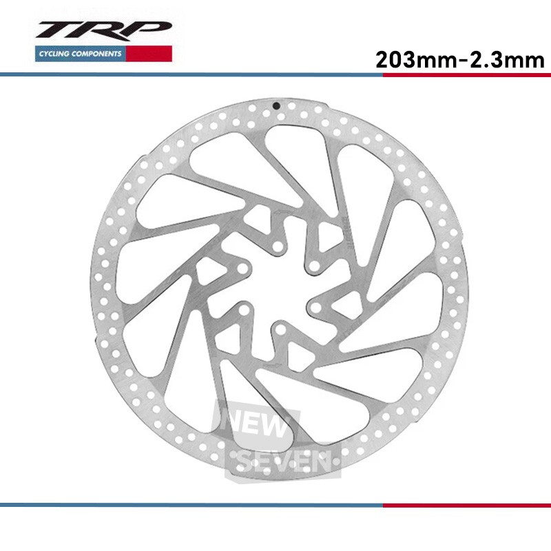 TRP TRAIL EVO HD-M843 4 Piston Hydraulic Disc Brake Set Front & Rear-Pair 203mm