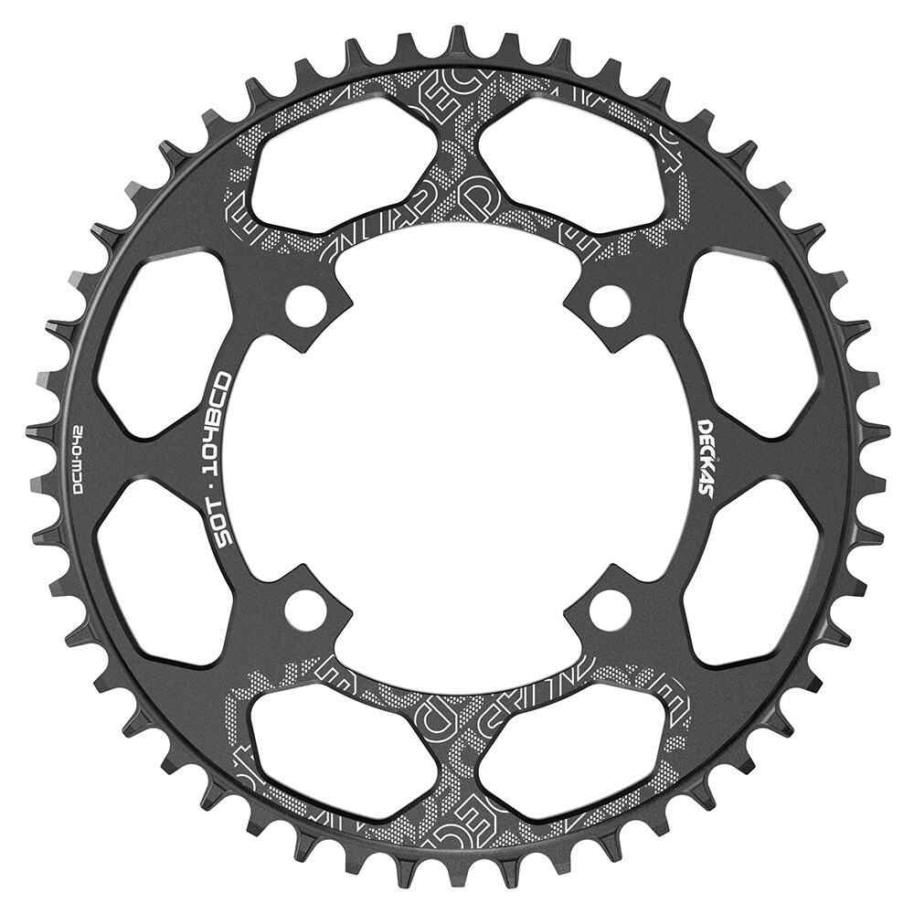 DECKAS 104BCD MTB Round Oval Narrow Wide Chainring 30 32 38 46 48 52T Chainwheel