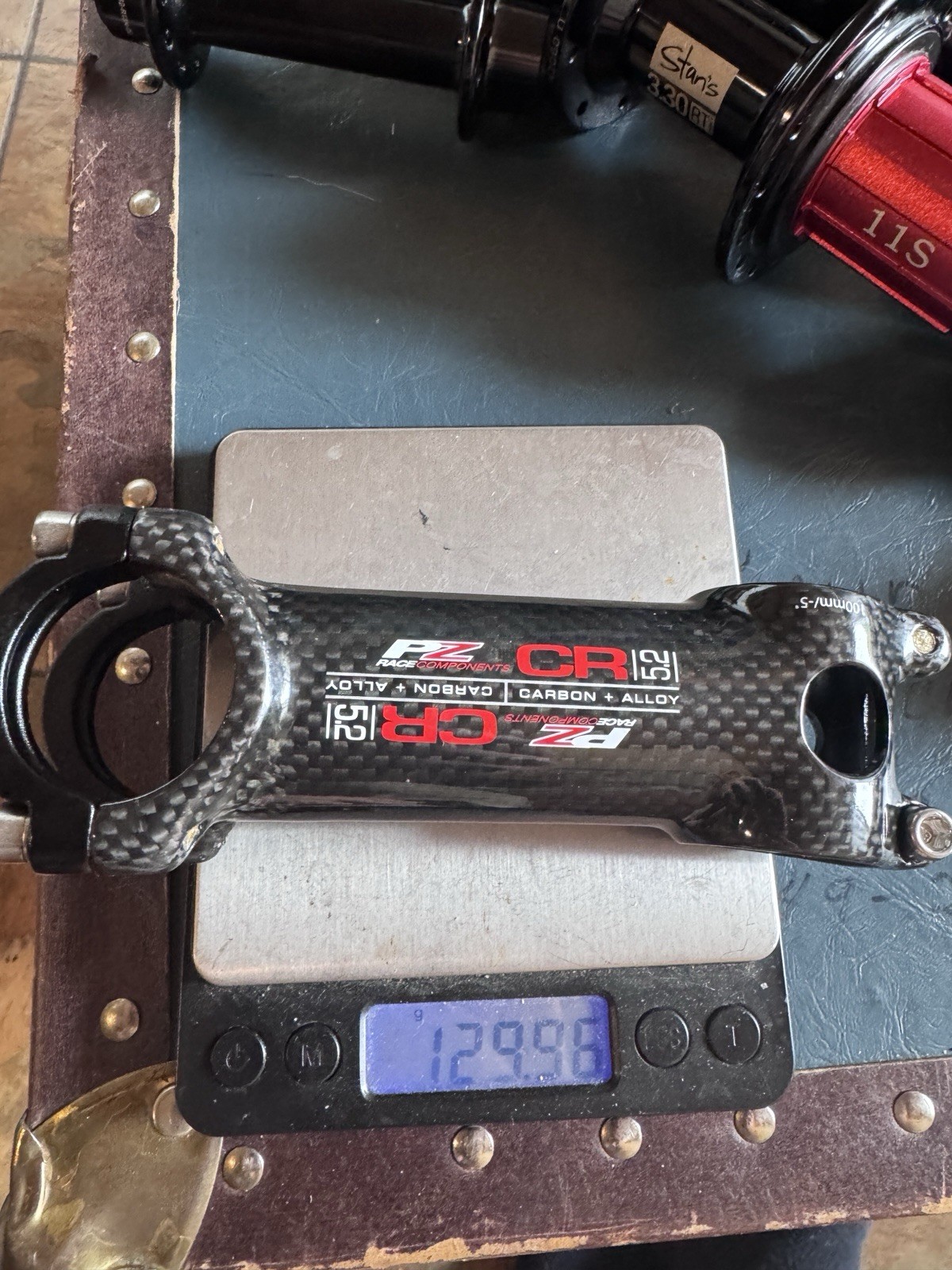 PZ Racing stem Canon+Alloy CR 5.2 100mm +/-5 Degree 31.8mm 1-1/8 Steer tube