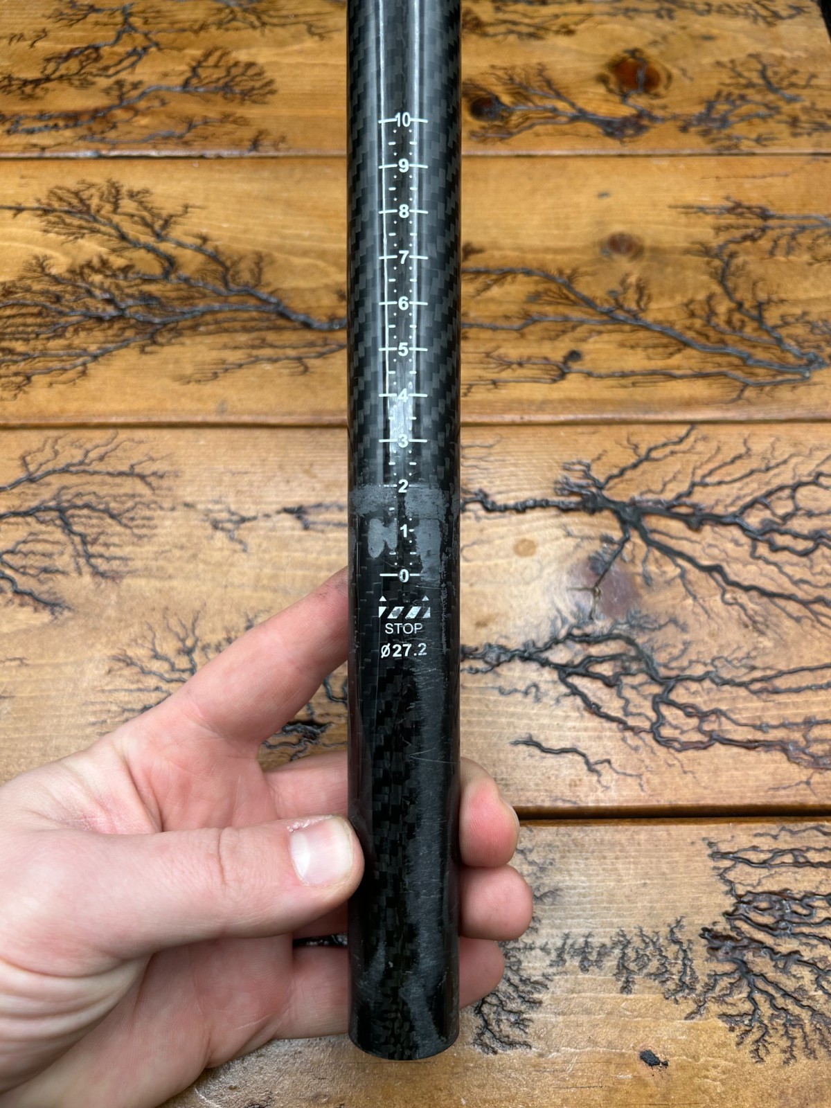Carbon 27.2mm x 360mm Road Bike Seatpost
