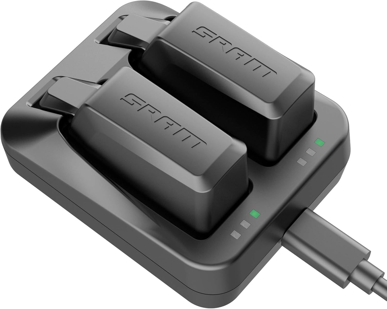 USB-C Dual Charger for SRAM AXS/eTap Red Force – Charge Two Batteries Fast