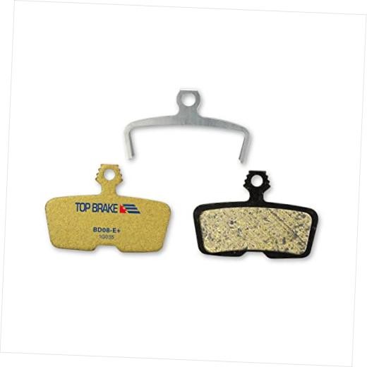 Disc Bike Brake Pads Compatible with SRAM Code R RE RSC, Gold (eMTB) – 1 Pair