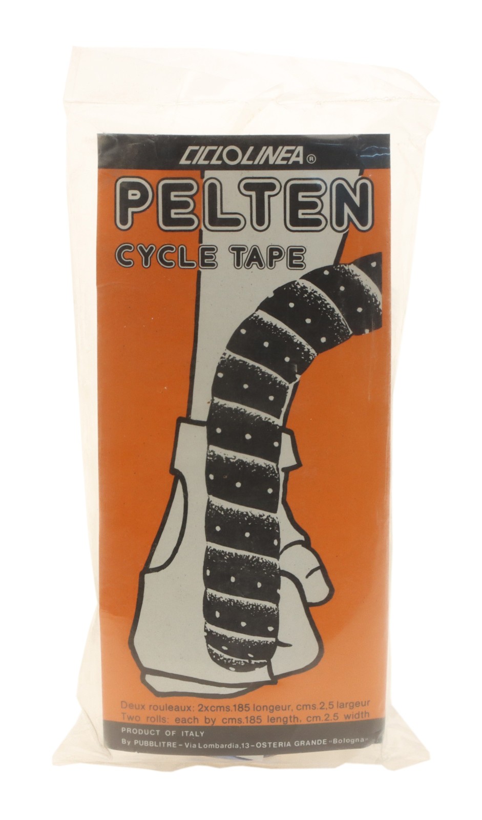 Ciclolinea Pelten Cycle Handlebar Tape Foam Blue Road Bike Vintage NEW NOS