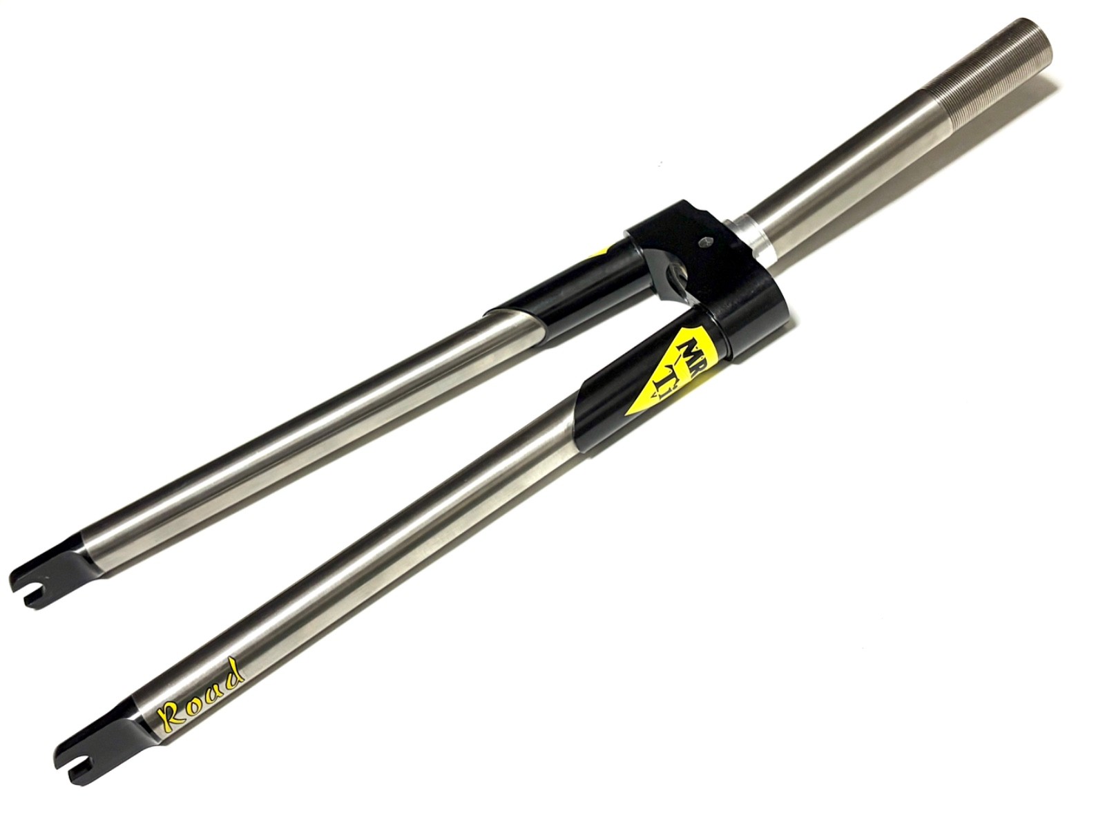 NOS McMahon MRC Titanium Road Fork 1″ Threaded 650c 159mm Vintage Funny Bike TT