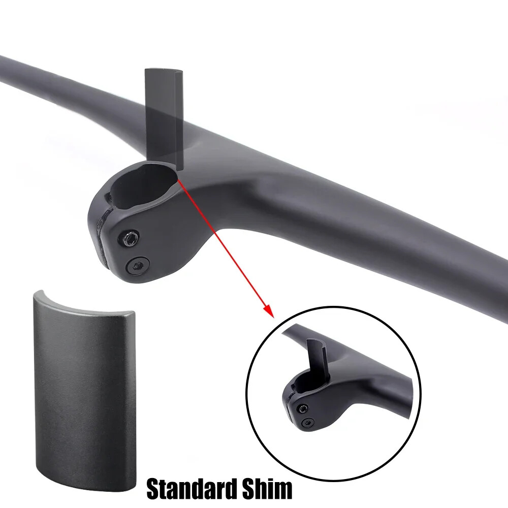 MTB Bicycle Full Carbon Integrated Handlebar and Stem 70/80/90*750mm 13 ° Degree