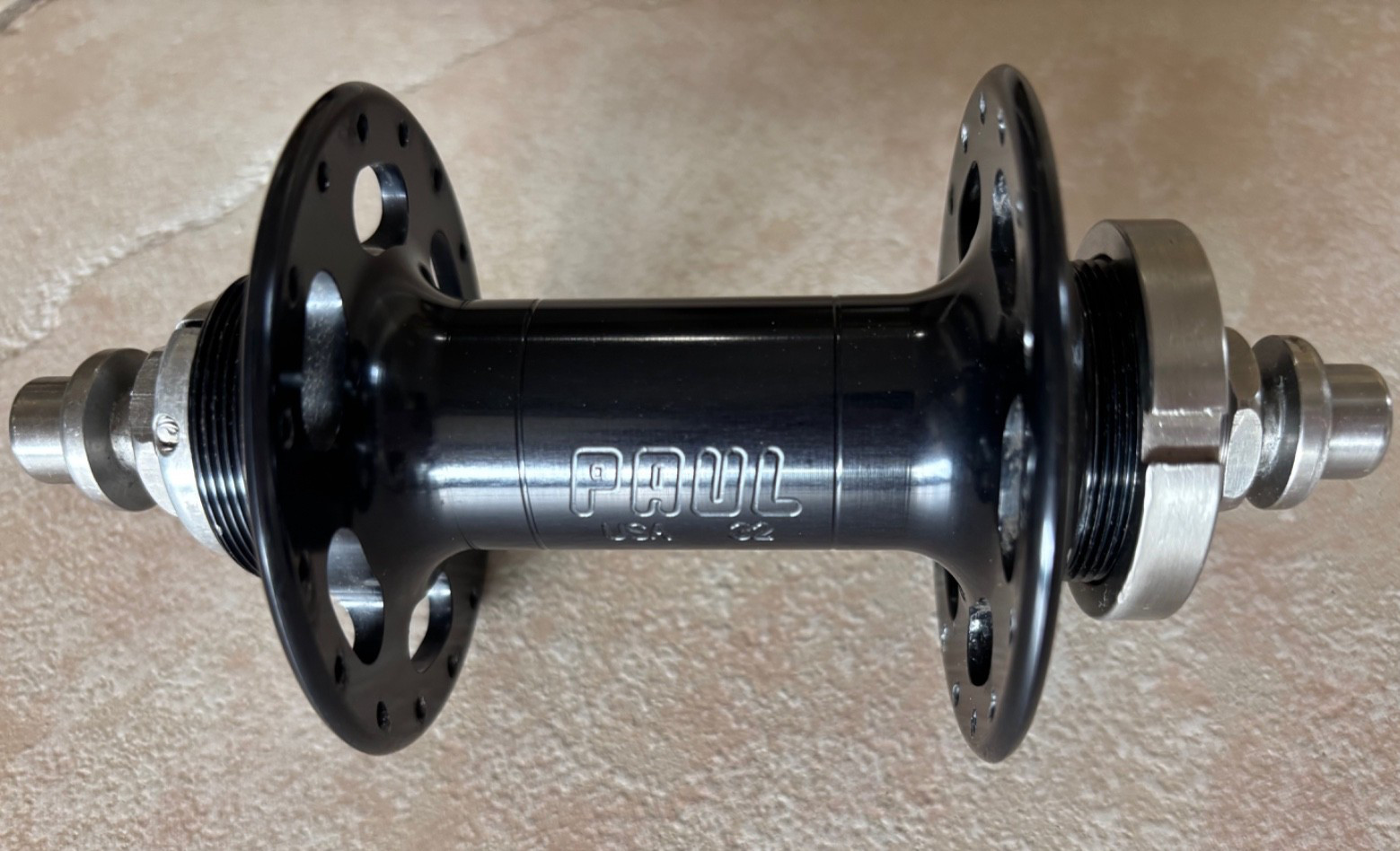 PAUL Components USA High Flange Single Speed Fixed Flip Flop Hub 32H Lockring