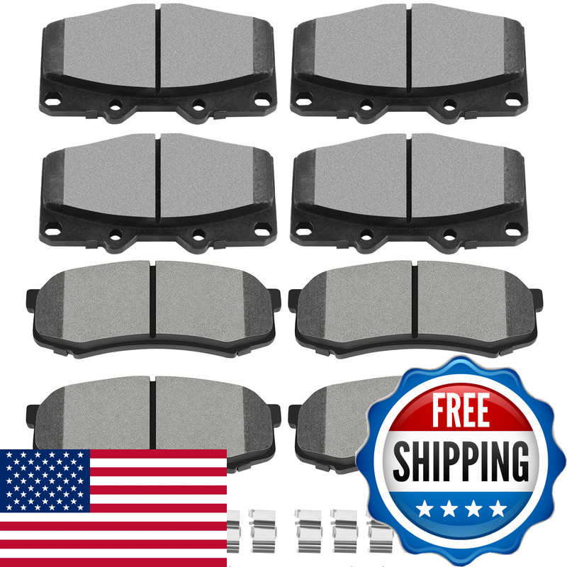 Scitoo D606 D410 Front Rear Semi-Metallic Brake Pads Sets Fit For Lexus Gx460