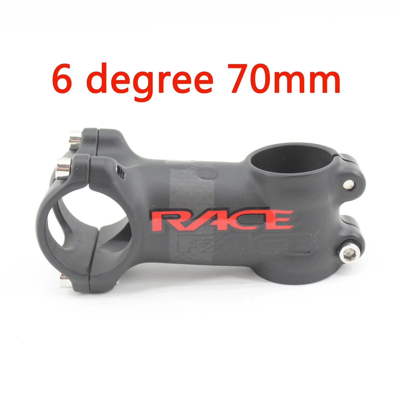 Mountain Road Bike Carbon Fibre Stem 6 17 Angle Degrees 31.8*60-120mm Matt
