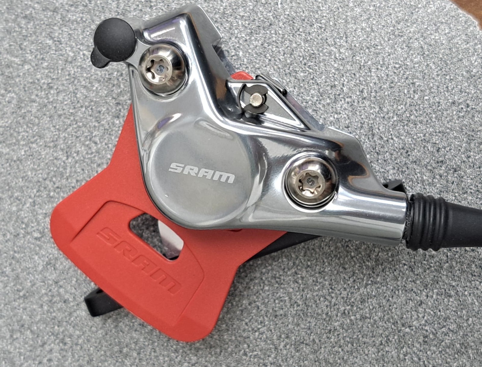SRAM RED eTap AXS HRD Shift/Brake Lever & Hydraulic Disc Caliper Left/Front D1