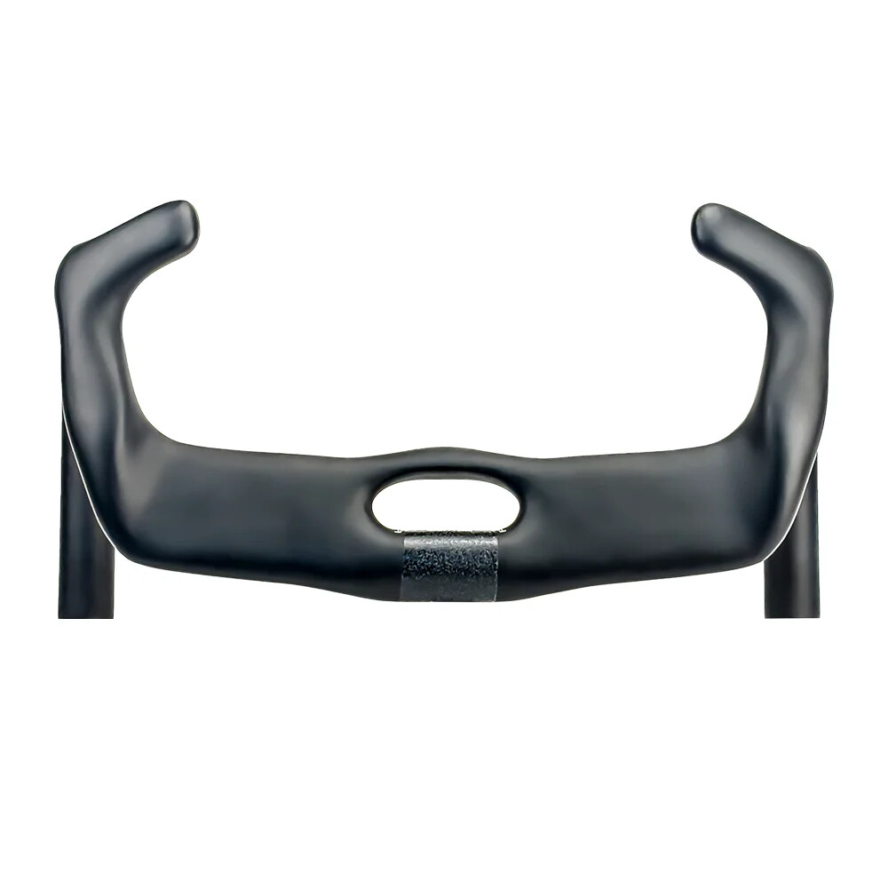 Carbon Fiber Track Bicycle Handlebar TT Bike Handlebar Fixed Black Matt 31.8mm